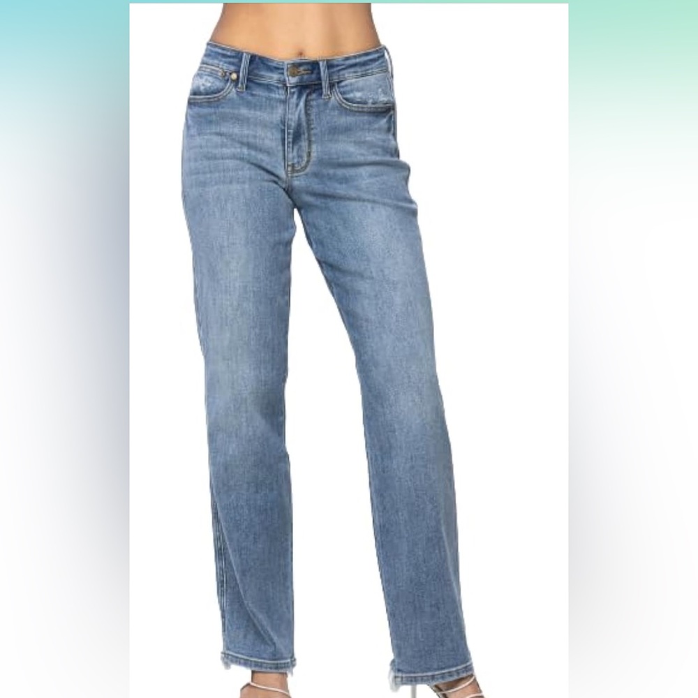 Like New Judy Blue Dad Jeans